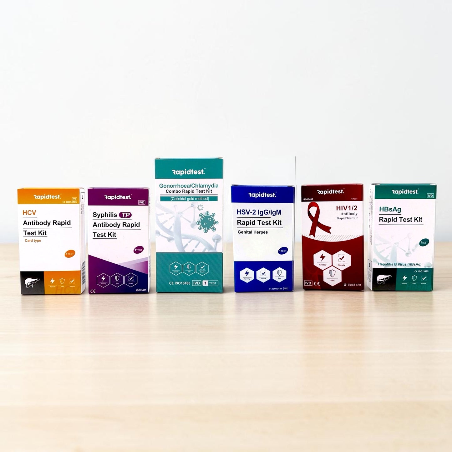 At-Home STI and STD Rapid Test Kits – Private Multi-Test Screening