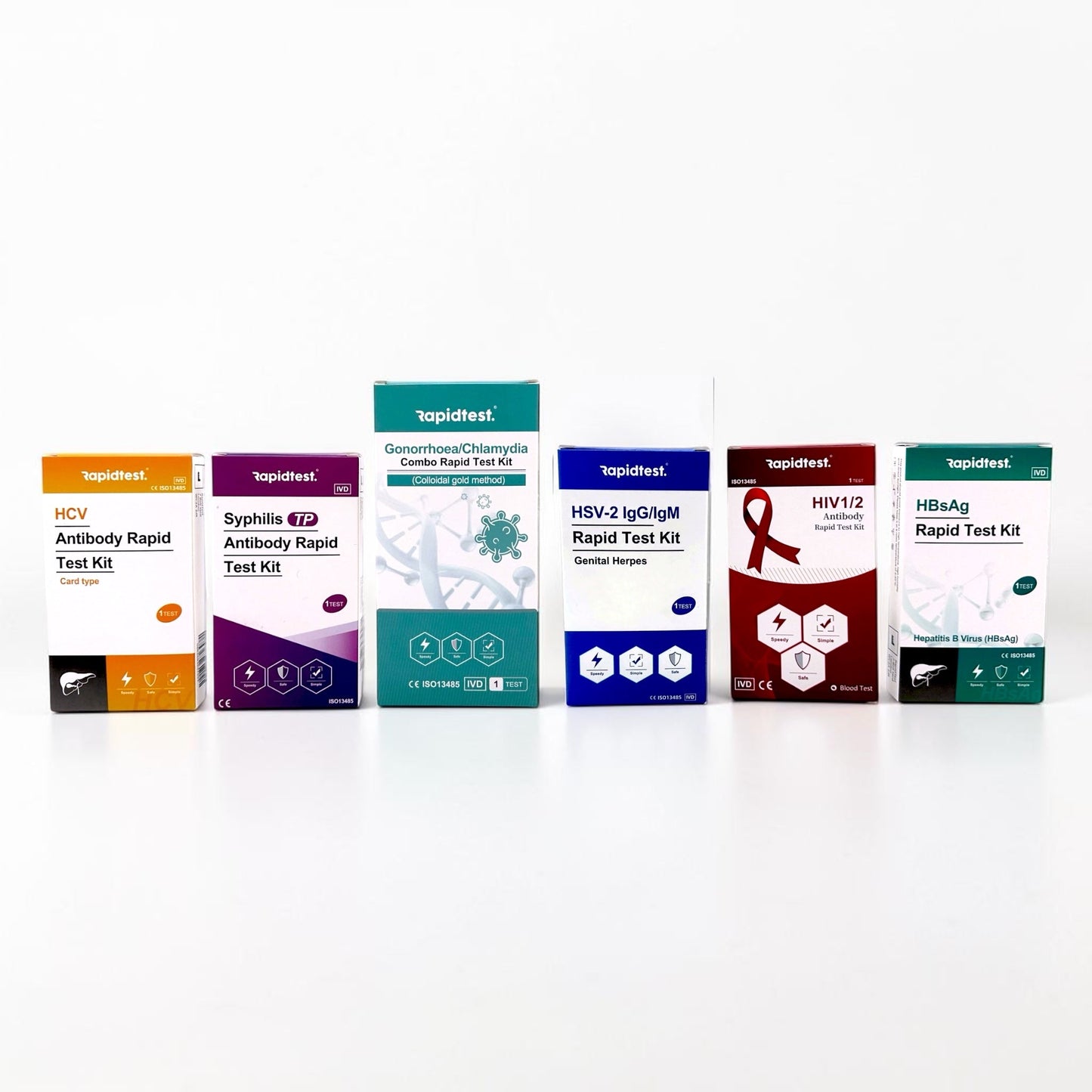 At-Home STI and STD Rapid Test Kits – Private Multi-Test Screening