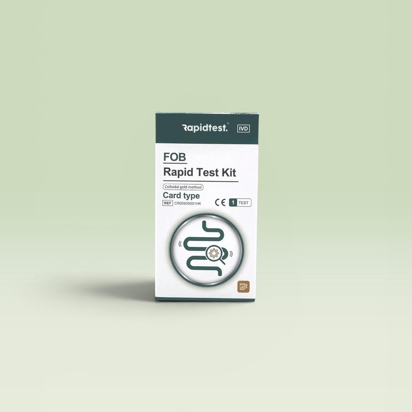 FOB Bowel Cancer At Home Self Test - Rapidtest.co