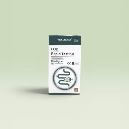 FOB Bowel Cancer At Home Self Test - Rapidtest.co