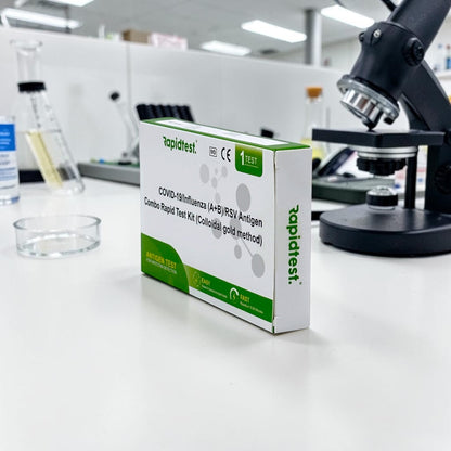 Covid-19 / Flu (A+B) at home rapid self test. Get tested at home with your results in 15 minutes - rapidtest.co
