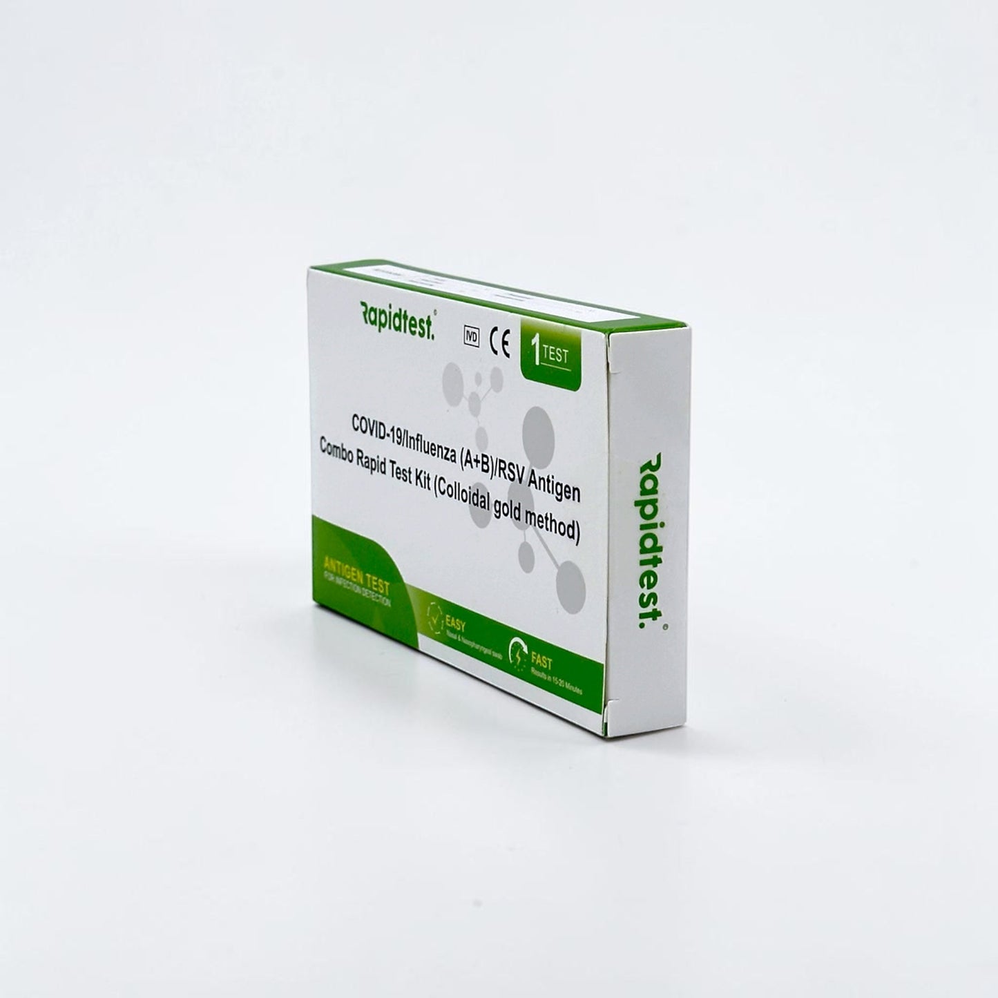 Covid-19 / Flu (A+B) at home rapid self test. Get tested at home with your results in 15 minutes - rapidtest.co