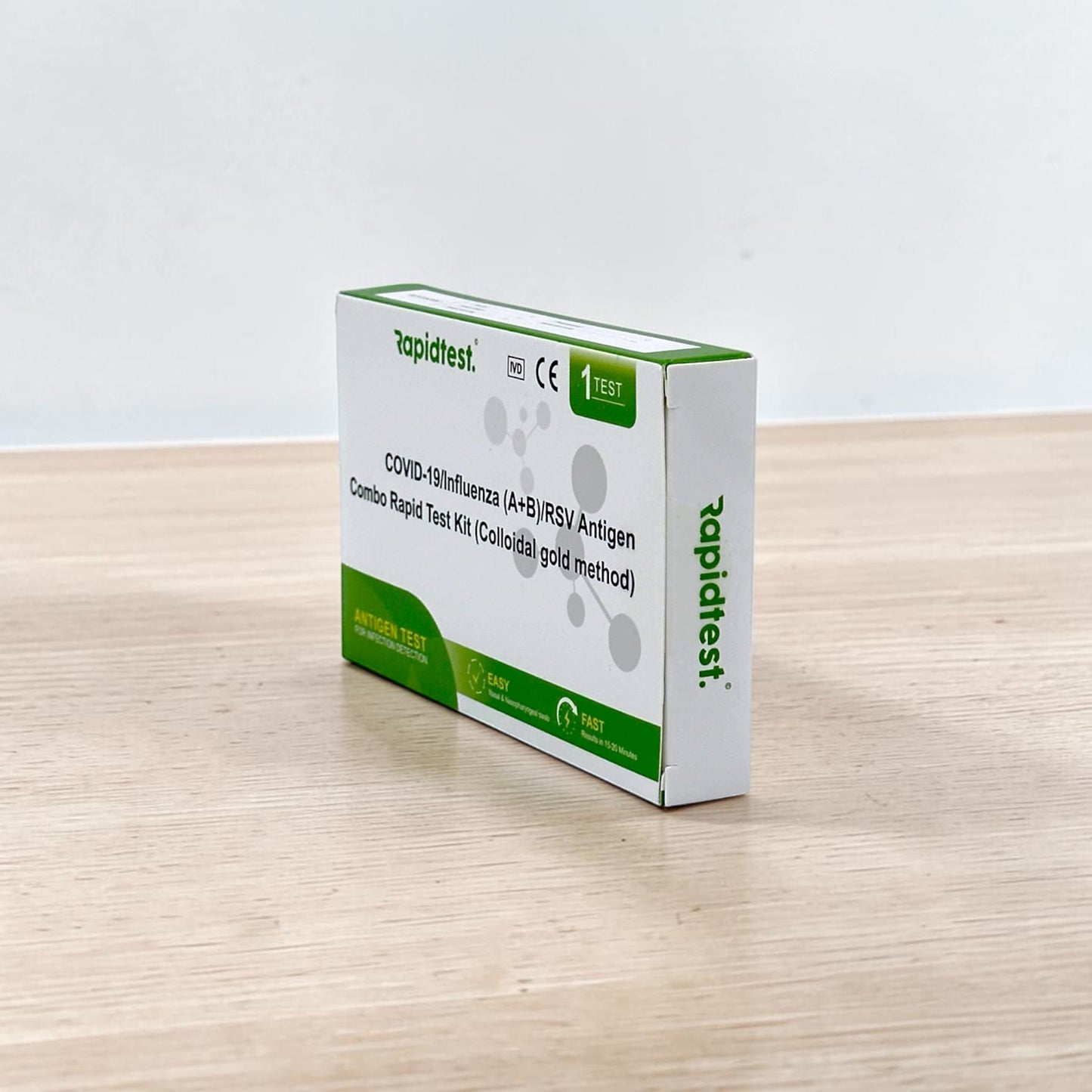 Covid-19 / Flu (A+B) at home rapid self test. Get tested at home with your results in 15 minutes - rapidtest.co