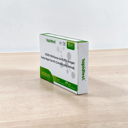 Covid-19 / Flu (A+B) at home rapid self test. Get tested at home with your results in 15 minutes - rapidtest.co
