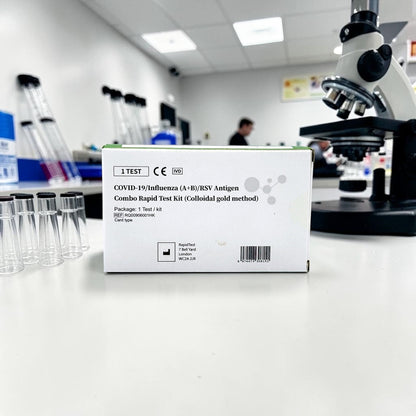 Covid-19 / Flu (A+B) at home rapid self test. Get tested at home with your results in 15 minutes - rapidtest.co