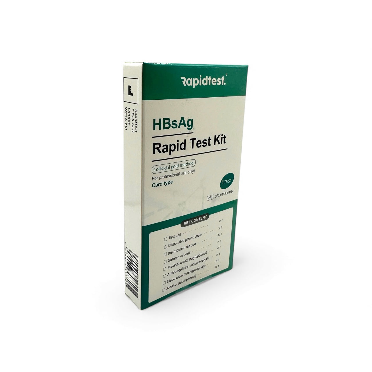 Hepatitis B Rapid Test – Private At-Home HBsAg Screening