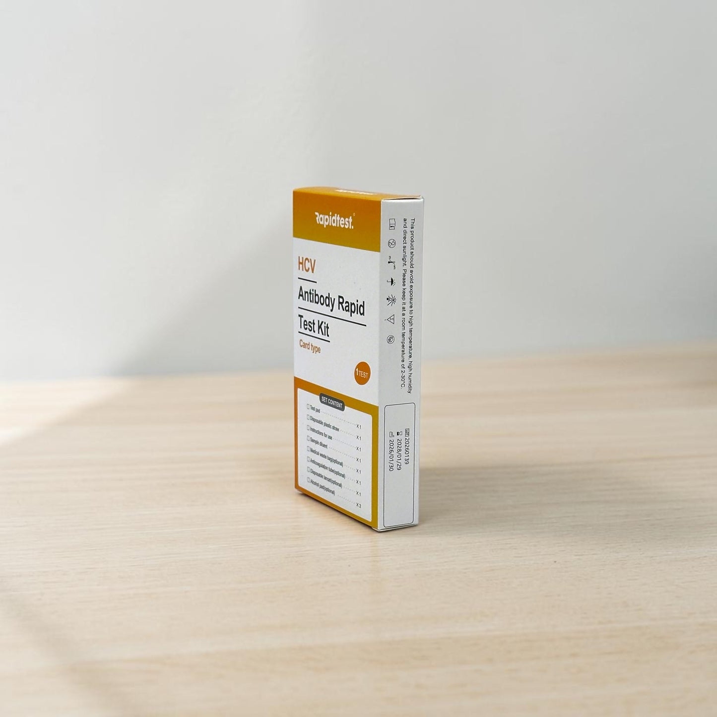 HCV Hepatitis C At Home Self Test - rapidtest.co