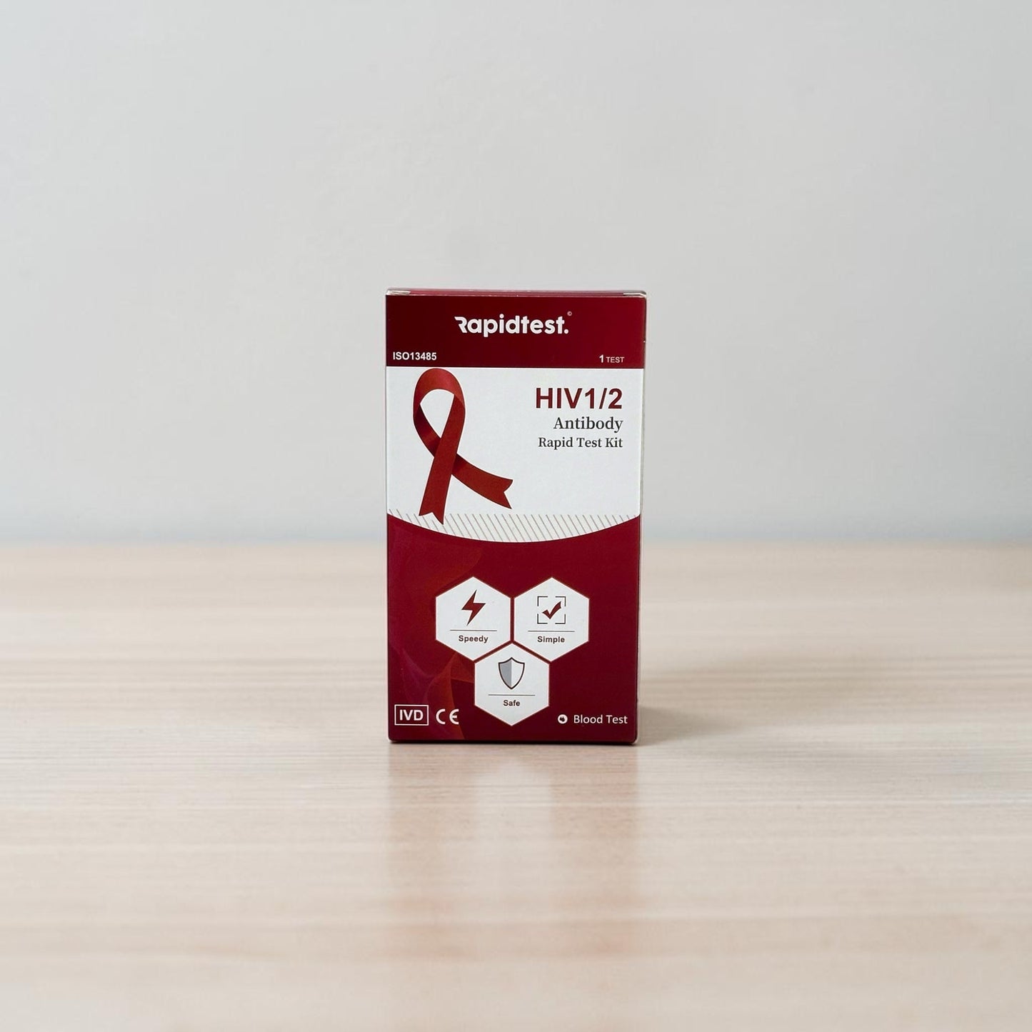 HIV At Home Rapid Test on Shelf - rapidtest.co