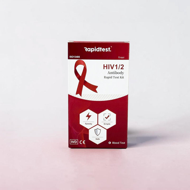 HIV Aids Test Product Packaging - STIhealthcheck.com