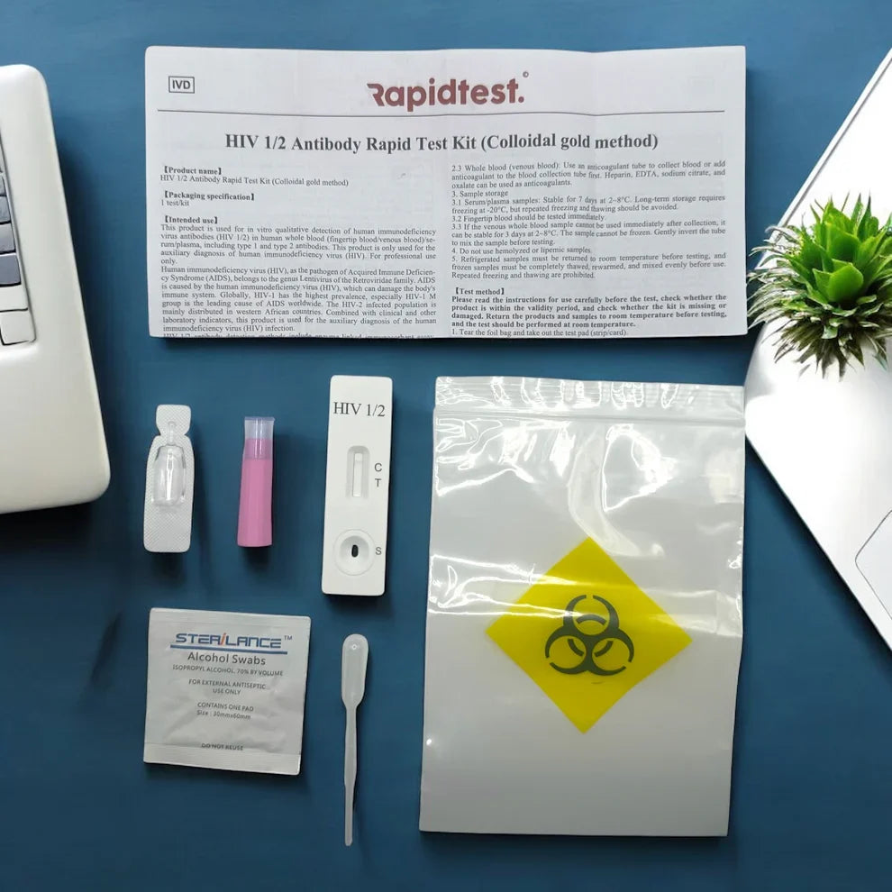 HIV Rapid Test Kit Items - Rapidtest.co