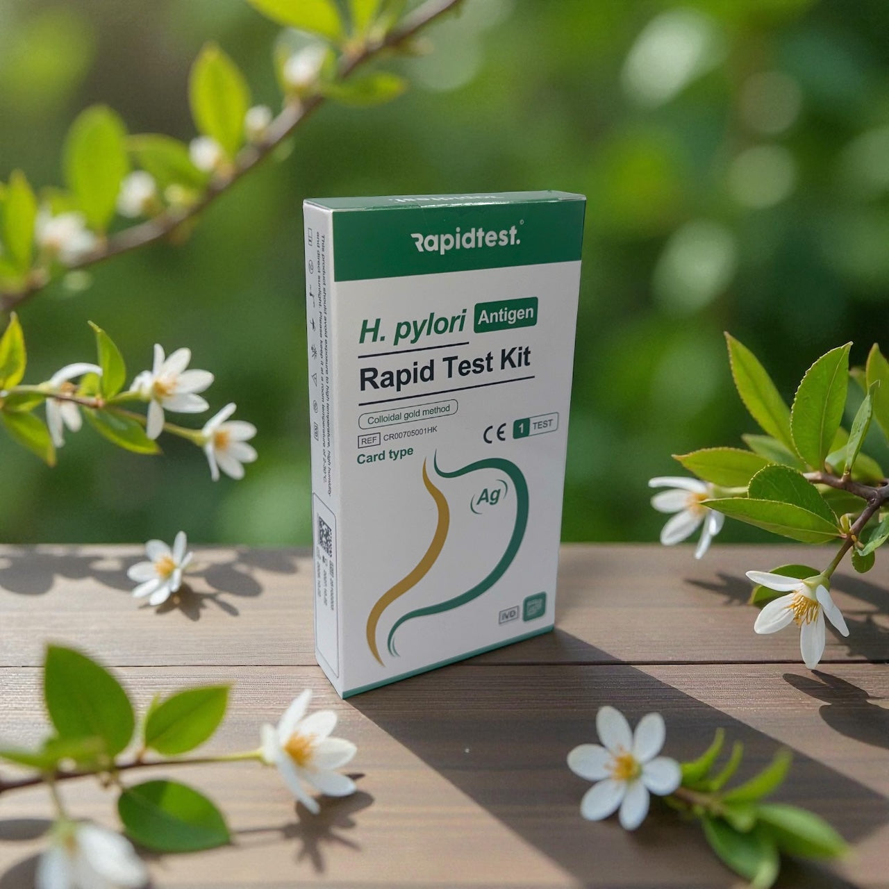At-Home H. Pylori Rapid Test Kit – Fast, Accurate Results in 15 Minutes - rapidtest.co 