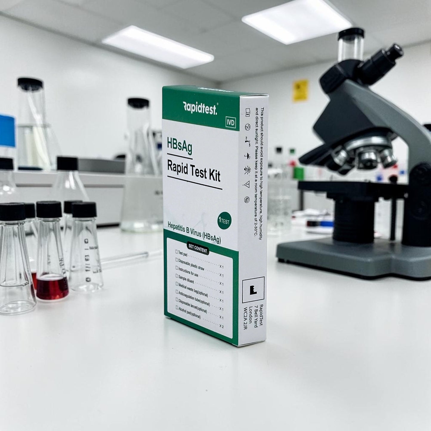 Full At-Home STI Test Bundle – Chlamydia, Gonorrhoea, Syphilis, HIV, Hep B, Hep C and Genital Herpes
