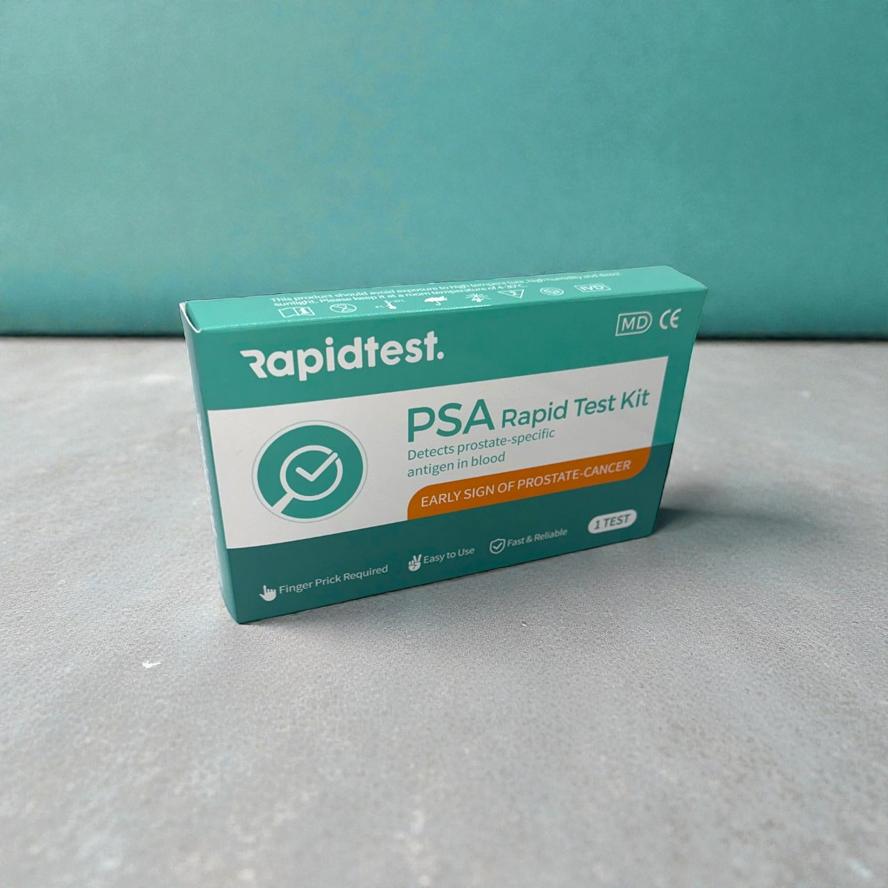 Check your PSA Levels at home to support Prostate Health and screen for prostate cancer - rapidtest.co