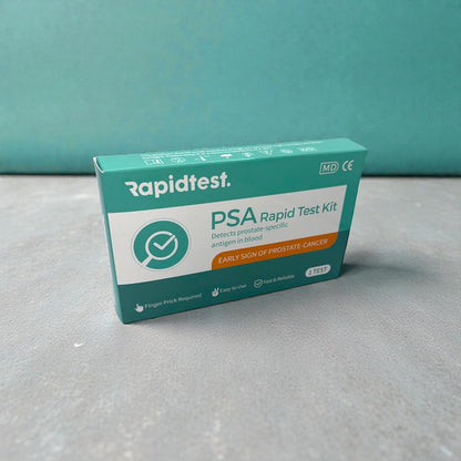 Check your PSA Levels at home to support Prostate Health and screen for prostate cancer - rapidtest.co