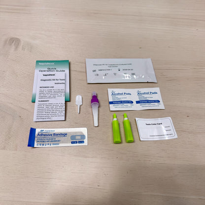 At-Home Low Testosterone Rapid Test Kit – Private Hormone Screening