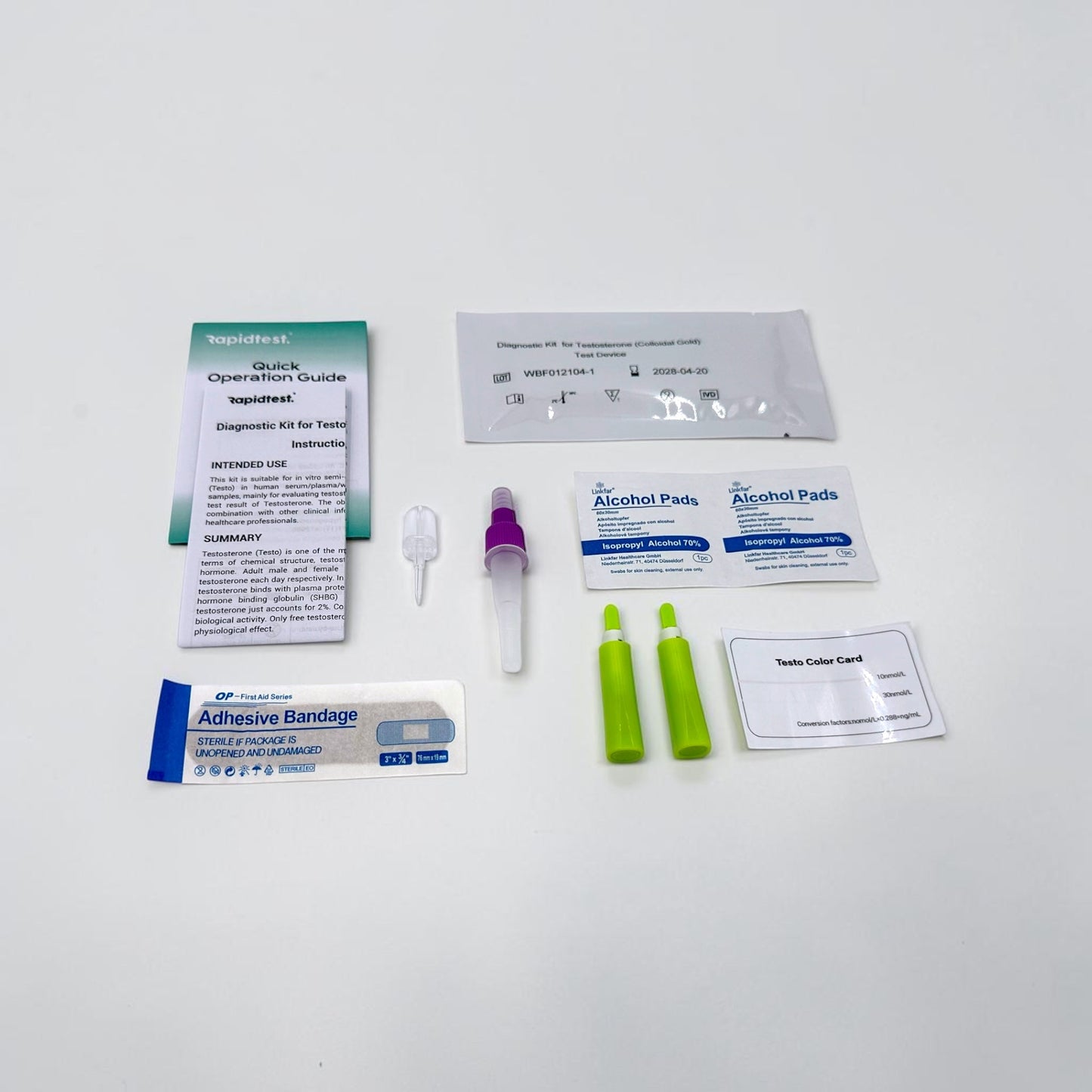 At-Home Low Testosterone Rapid Test Kit – Private Hormone Screening