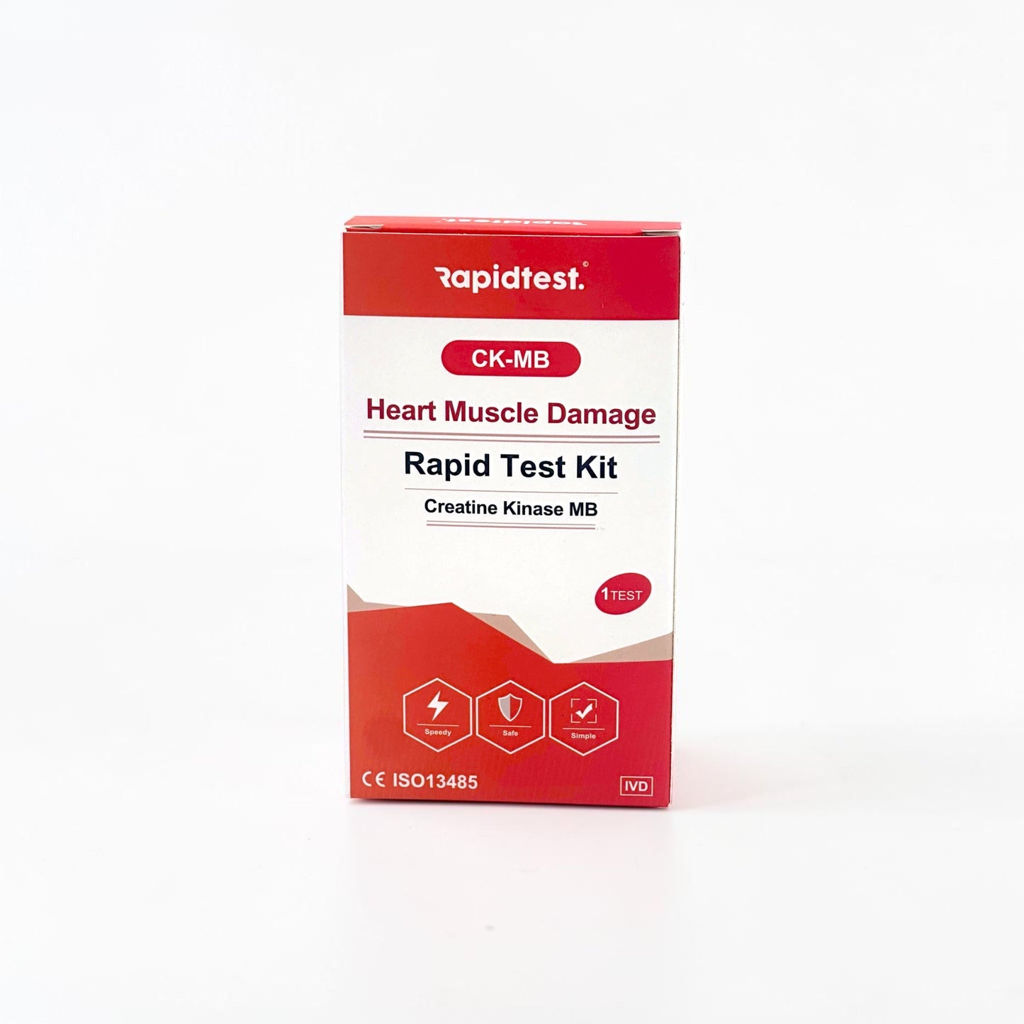 Heart Muscle Health Rapid Test (Creatine Kinase MB) – Private At-Home Screening Kit