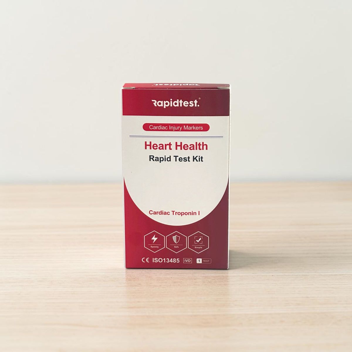 Heart Health Test (Troponin I) – Private At-Home Screening Kit