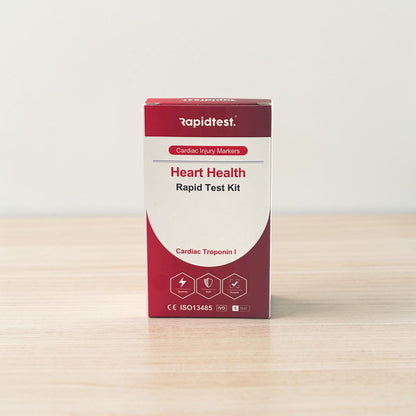 Heart Health Test (Troponin I) – Private At-Home Screening Kit