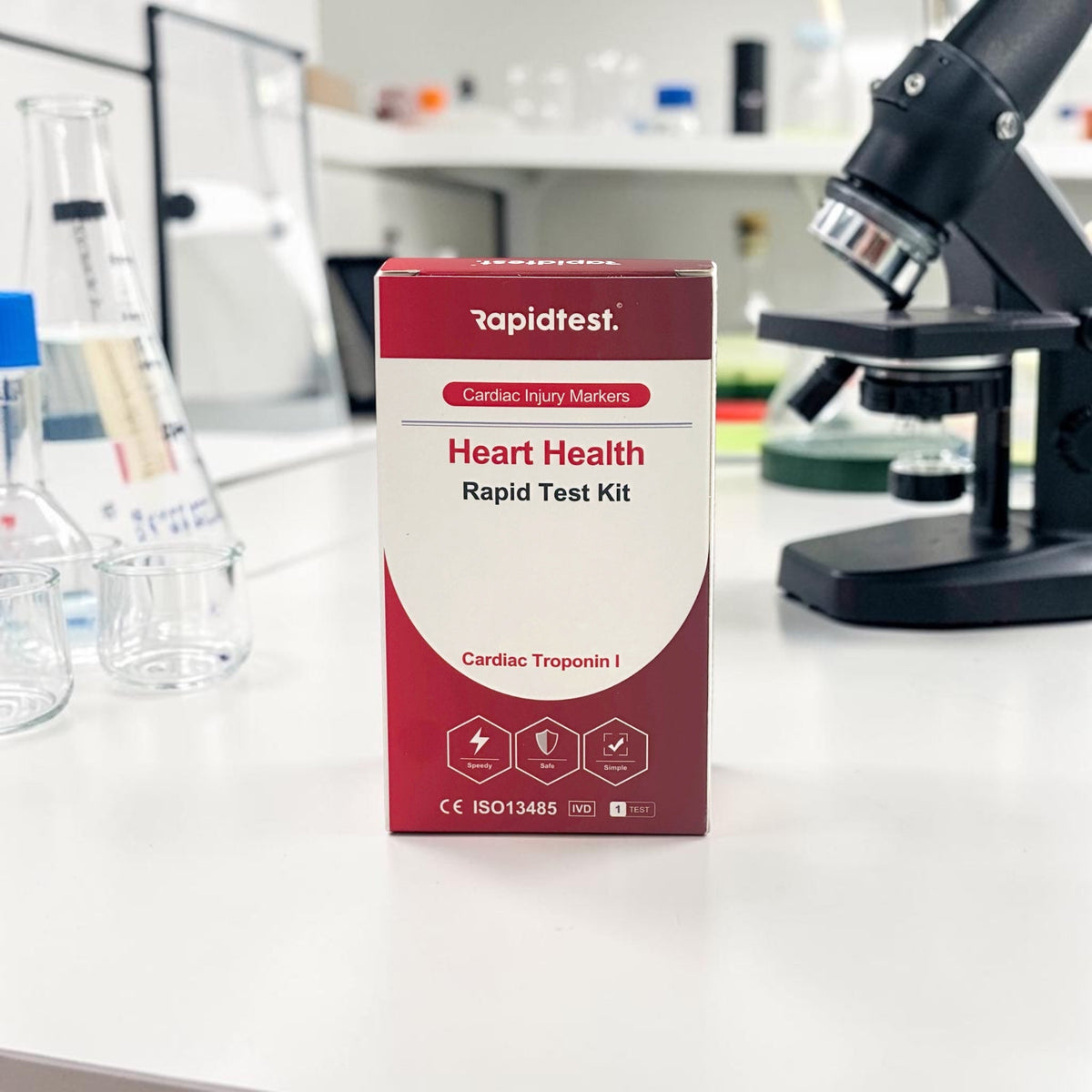 Heart Health Test (Troponin I) – Private At-Home Screening Kit