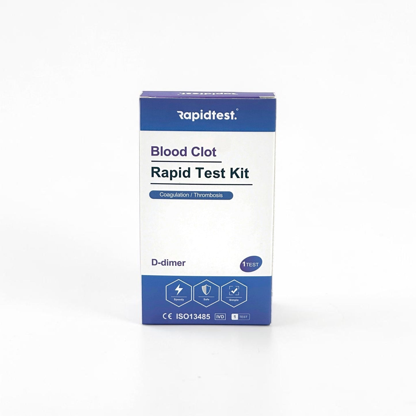 Blood Clot Rapid Test (D-Dimer) – Private At-Home Screening Kit