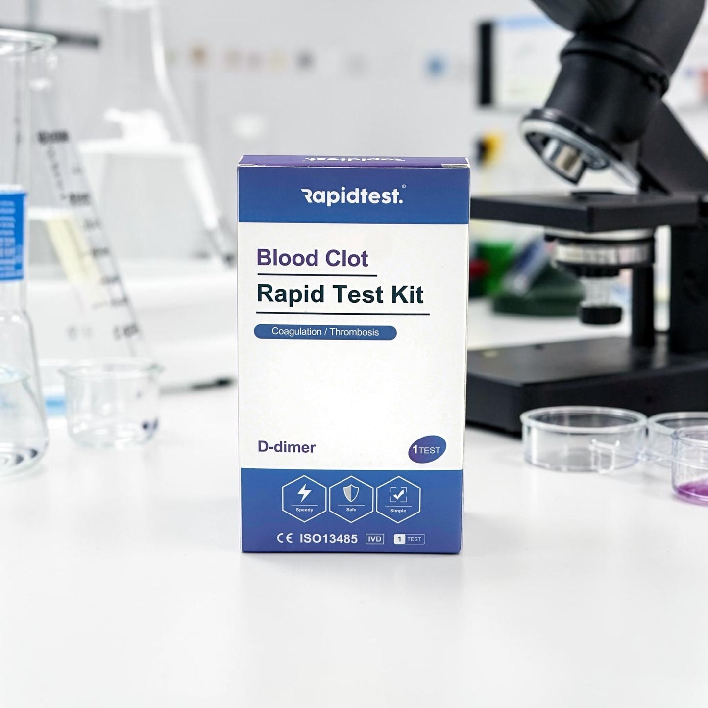 Blood Clot Rapid Test (D-Dimer) – Private At-Home Screening Kit