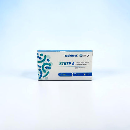 At-Home Strep A Antigen Test Kit – Private Throat-Swab Screening