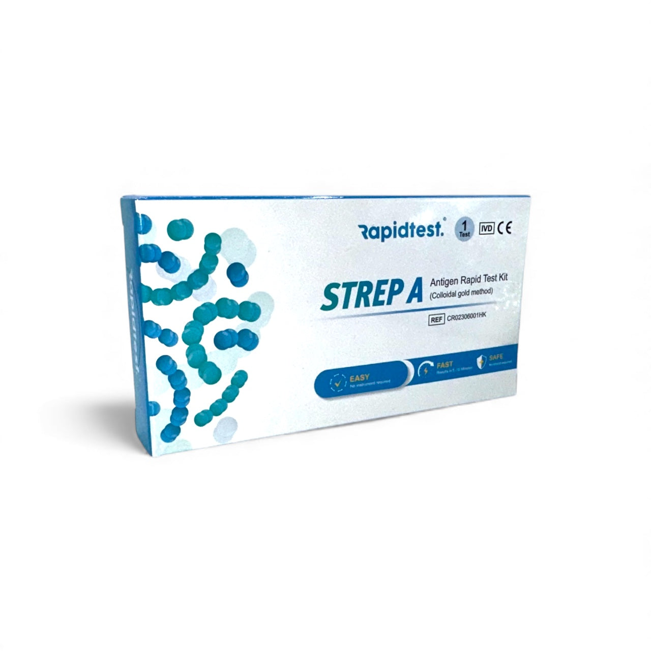 At-Home Strep A Antigen Test Kit – Private Throat-Swab Screening