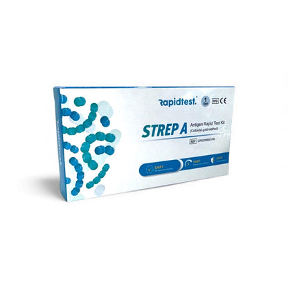 At-Home Strep A Antigen Test Kit – Private Throat-Swab Screening