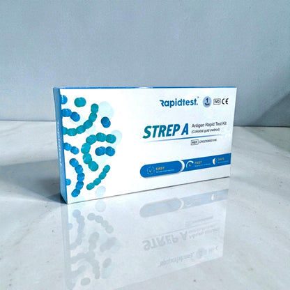 At-Home Strep A Antigen Test Kit – Private Throat-Swab Screening