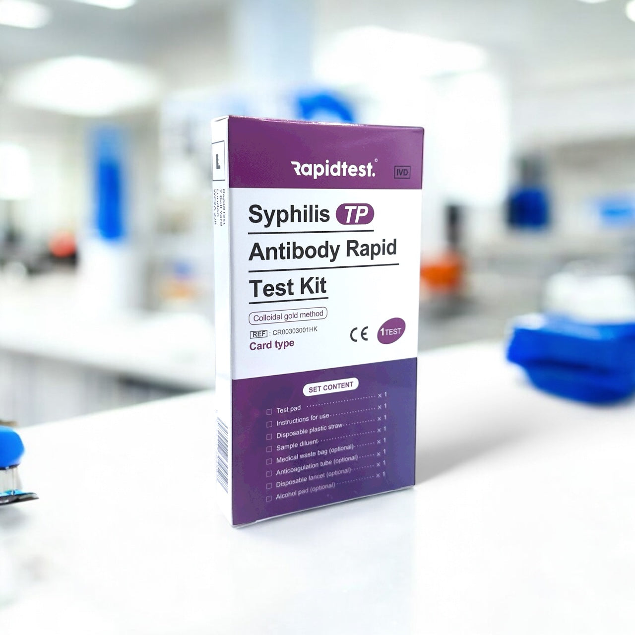 RapidTest – Syphilis At-Home Testing Kit – Private Self-Screening