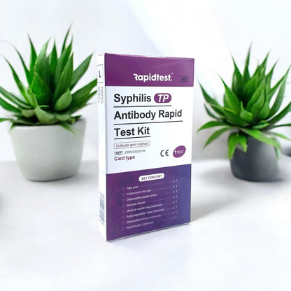 RapidTest – Syphilis At-Home Testing Kit – Private Self-Screening
