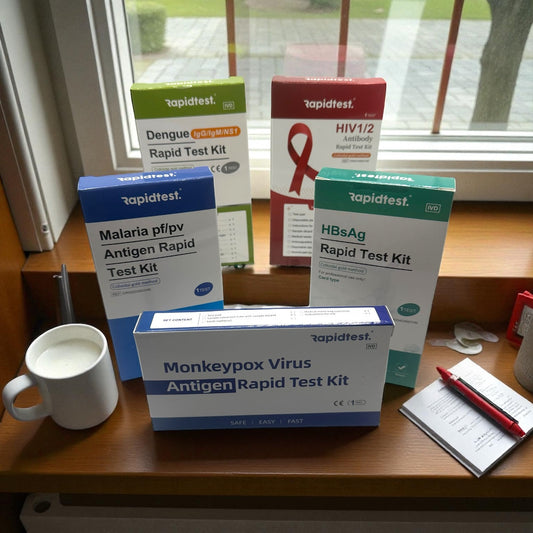 5-in-1 Travel Health Screening Bundle – Private At-Home Testing