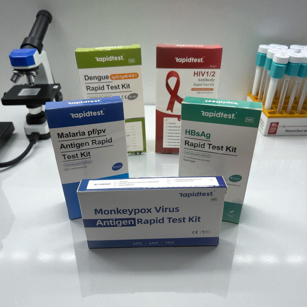 5-in-1 Travel Health Screening Bundle – Private At-Home Testing