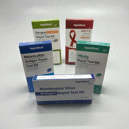 5-in-1 Travel Health Screening Bundle – Private At-Home Testing