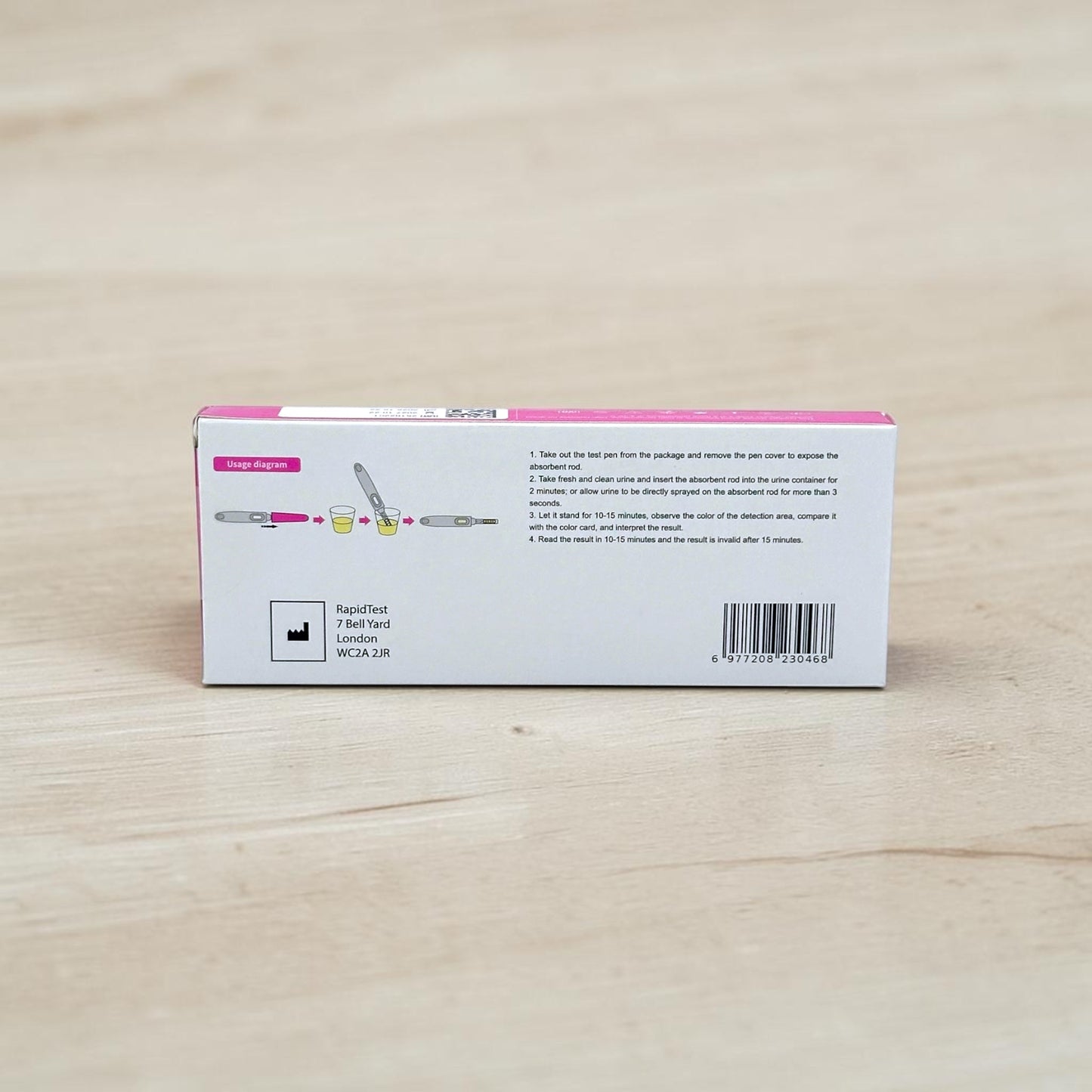 HPV Urine At Home Back of Pack - rapidtest.co