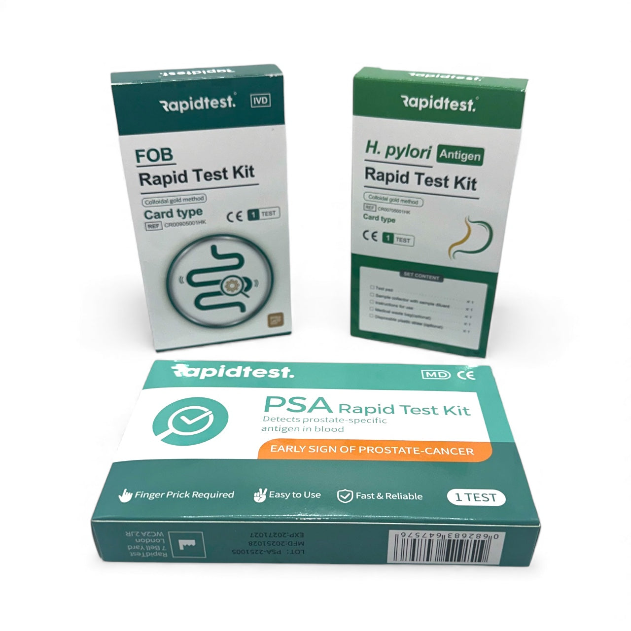 Men’s 35+ Full Health MOT Bundle – Private At-Home Screening