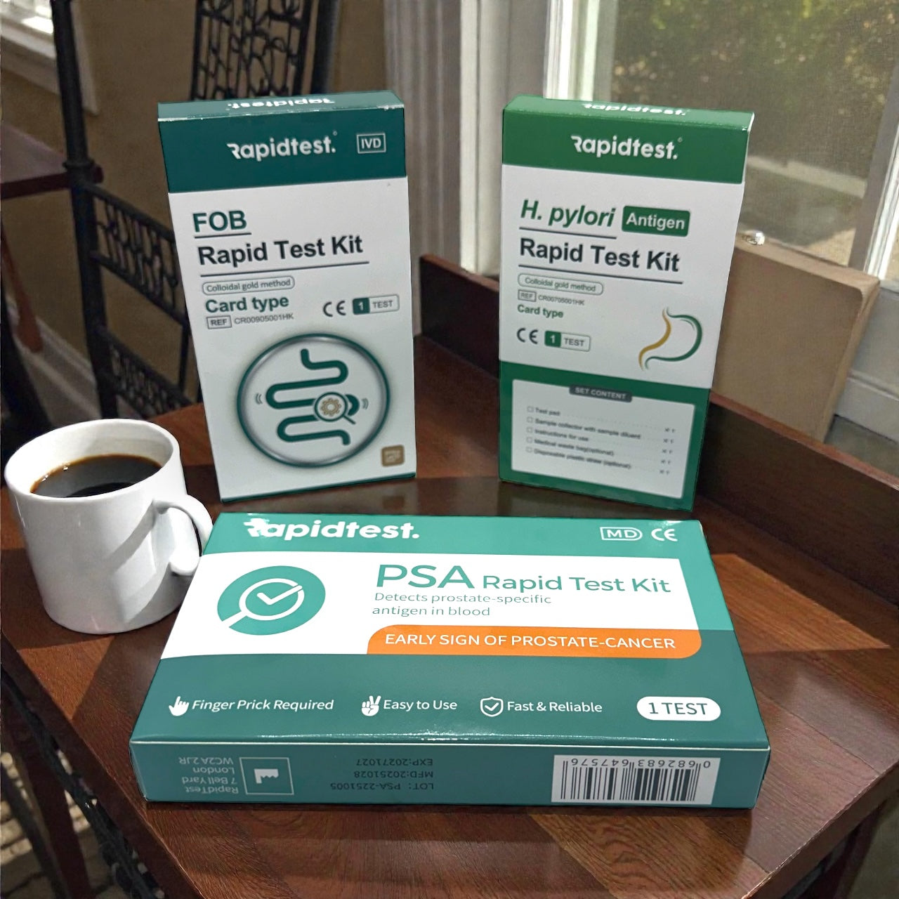 Men’s 35+ Full Health MOT Bundle – Private At-Home Screening