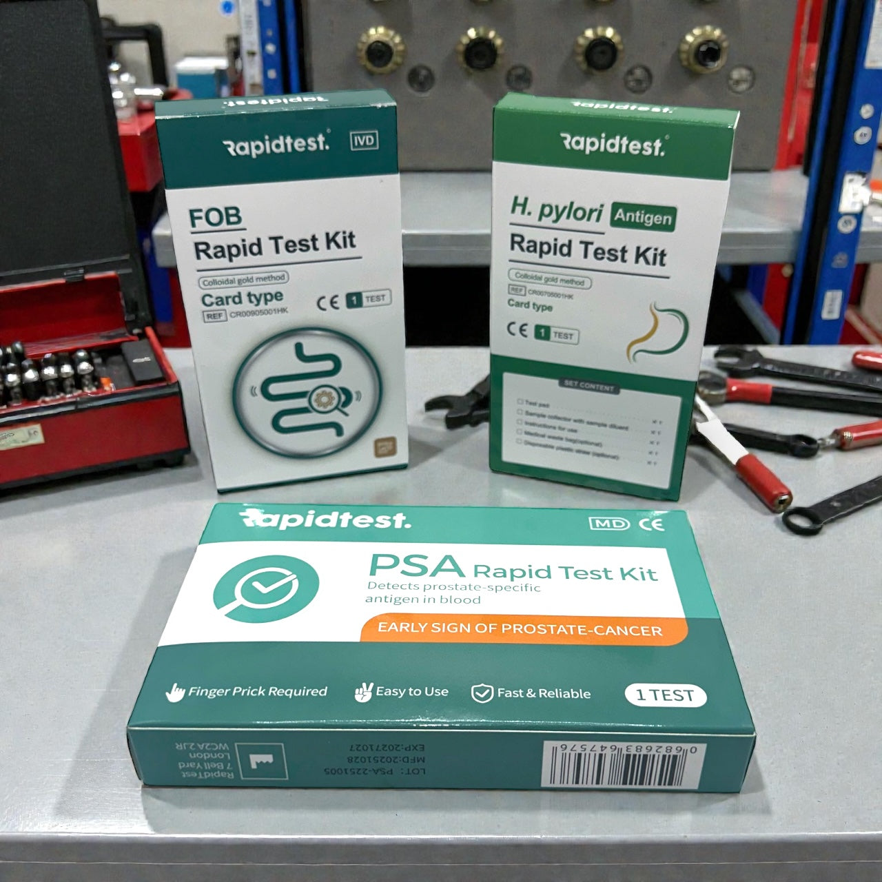 Men’s 35+ Full Health MOT Bundle – Private At-Home Screening